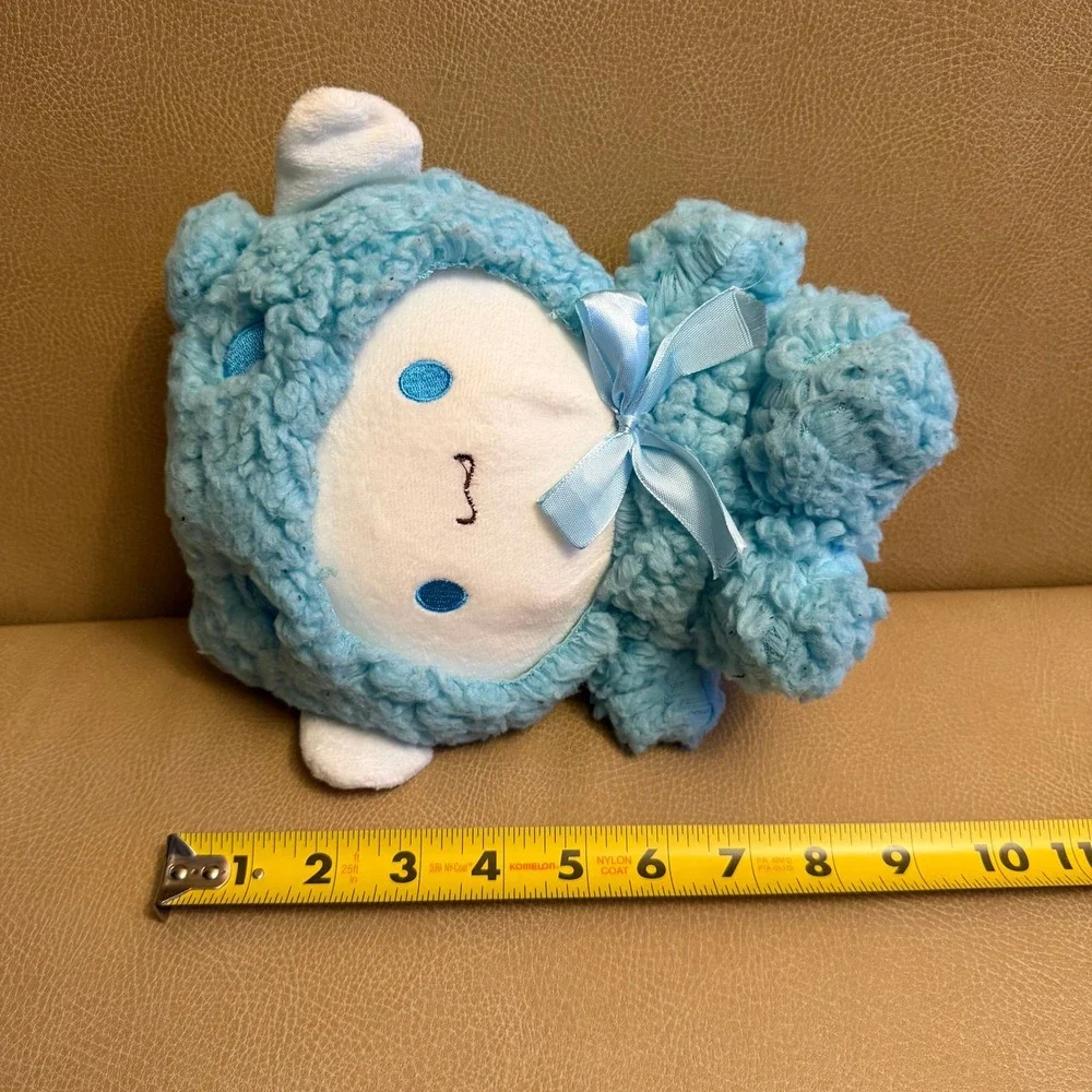 Sanrio Cinnamoroll Blue Sherpa Sheep Costume Plush Stuffed Animal 7 Inch Kawaii - Picture 2 of 9